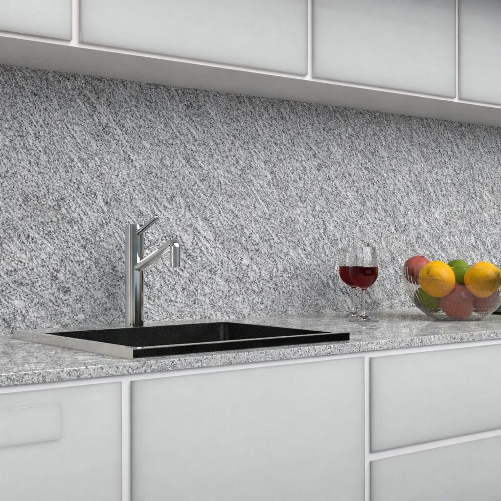 Splashback in beola grigia
